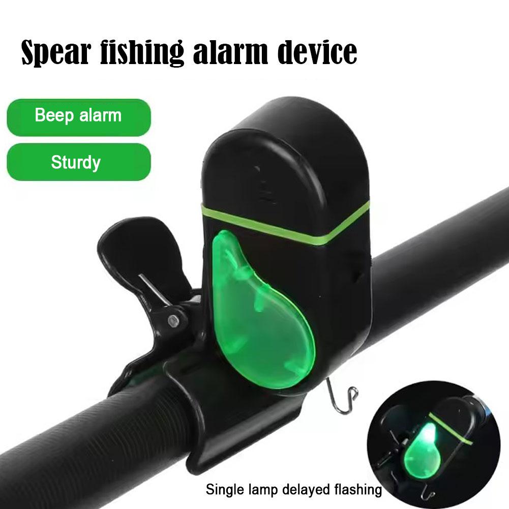 Bite Alarm - สัญญาณเตือนการกัดปลาแบบอิเล็กทรอนิกส์ พร้อมไฟ LED คลิปหนีบคันเบ็ด เสียงเตือนดัง ไวต่อการกัดปลา