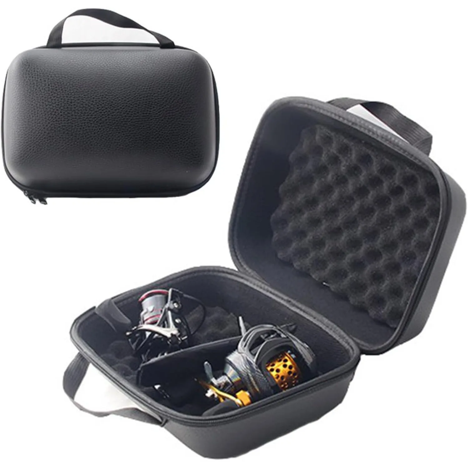 Fish Finder Case - กล่องใส่รอกตกปลาลิกซาดา - ฝาครอบป้องกันรอกตกปลาแบบกันน้ำ 3 ช่อง -