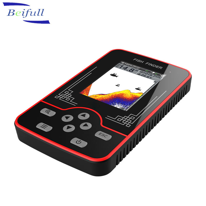 เครื่องหาปลาแบบพกพา F13 โซนาร์ - Fish Finder Portable บทวิจารณ์และราคา