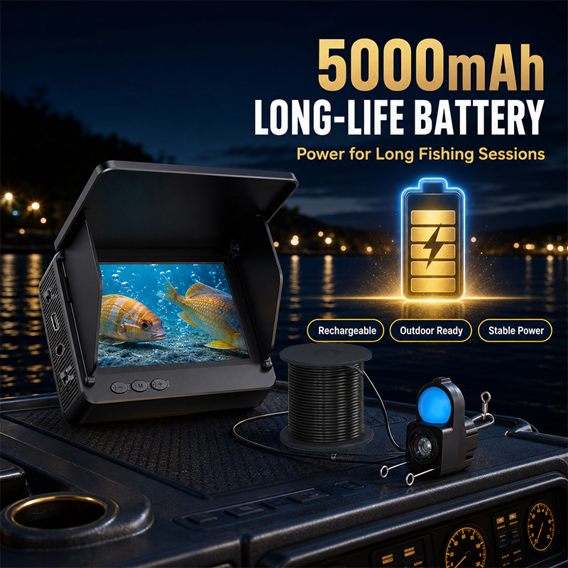 กล้องตรวจจับปลาใต้น้ำ 1080P HD - Fishing Depth Finder บทวิจารณ์และราคา