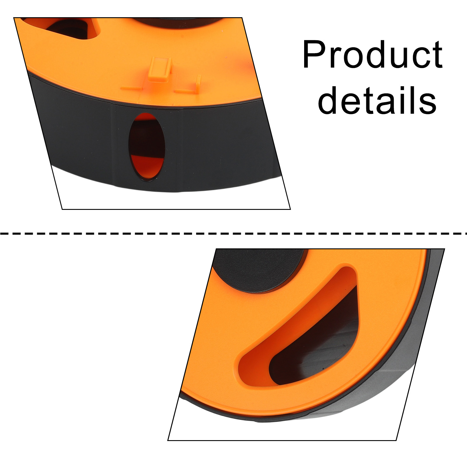 /สีดำ/สีส้ม/ABS สายเคเบิลกล้อง - Fish Finder Case บทวิจารณ์และราคา
