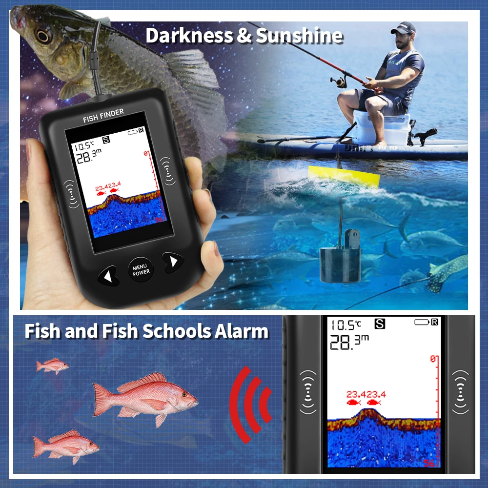 เครื่องหาปลา Erchang XF03 45 อ - Fishing Depth Finder บทวิจารณ์และราคา