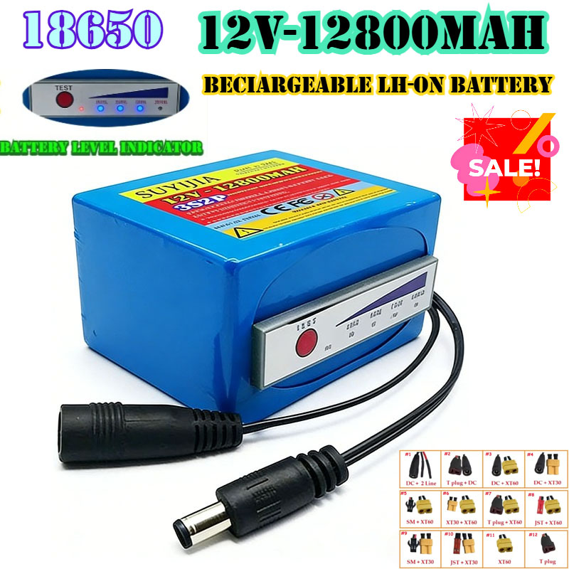 18650 แบตเตอรี่ลิเธียม 3s2p 12 - Fish Finder Portable บทวิจารณ์และราคา