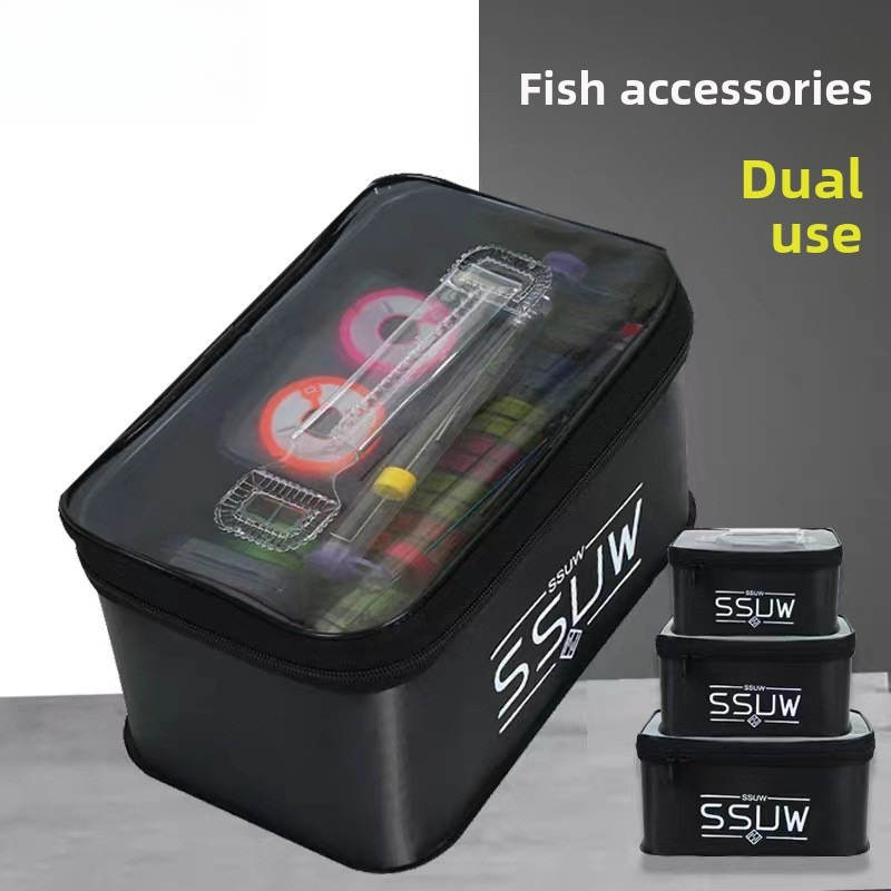 กล่องอุปกรณ์ตกปลาแบบพกพา EVA ค - Fish Finder Case บทวิจารณ์และราคา
