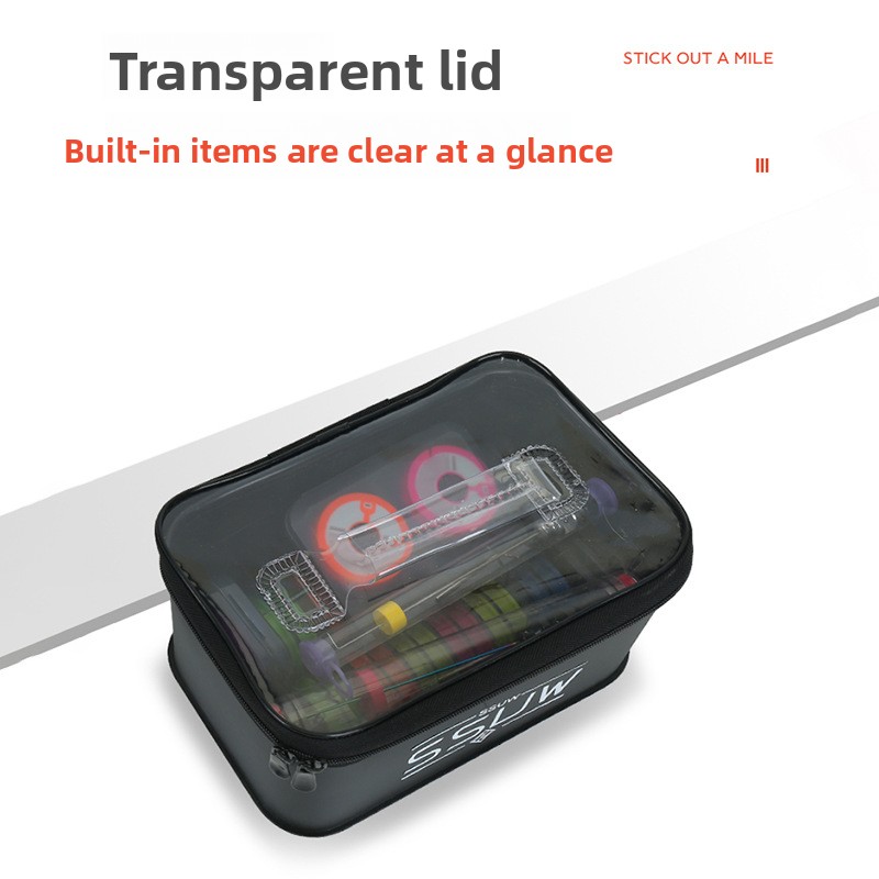 กล่องอุปกรณ์ตกปลาแบบพกพา EVA ค - Fish Finder Case บทวิจารณ์และราคา