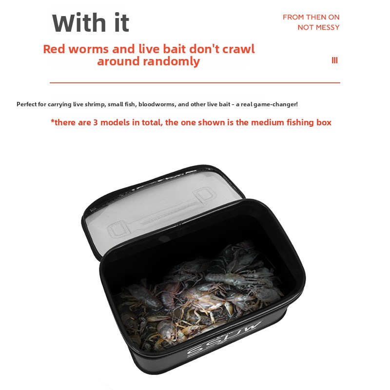 กล่องอุปกรณ์ตกปลาแบบพกพา EVA ค - Fish Finder Case บทวิจารณ์และราคา