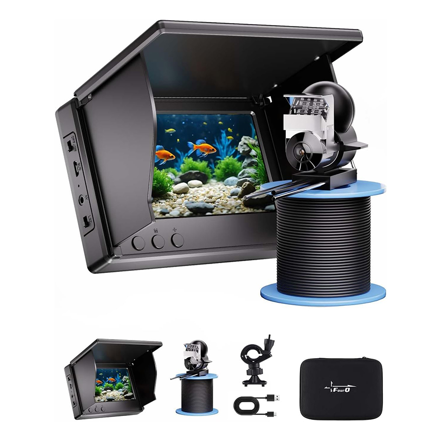 เครื่องหาปลาแบบพกพา FOURQ หน้า - Fishing Depth Finder บทวิจารณ์และราคา